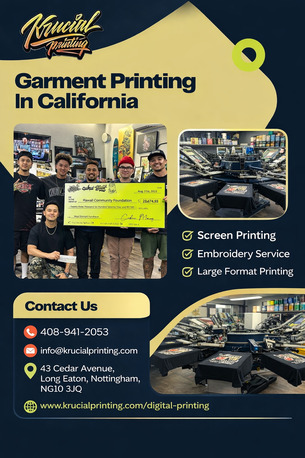 New York, Printing, Garment Printing In California