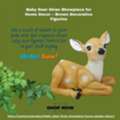 INR 499,  Handcrafted Brown Baby Deer Figurine &ndash; Perfect Home Decor For Animal Lovers