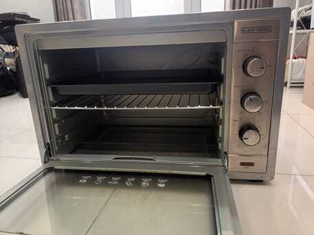 Tubli, Appliances, BHD 45,  Black+Decker Double Mirrored Oven 62L (almost New)