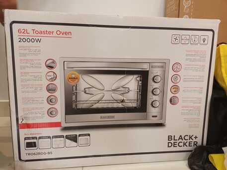 Tubli, Appliances, BHD 45,  Black+Decker Double Mirrored Oven 62L (almost New)