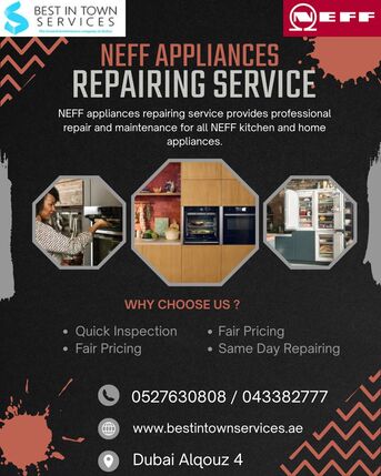 Dubai, Appliance Repair, NEFF APPLIANCE REPAIRING SERVICE DUBAI