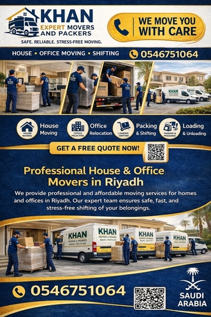 Riyadh, Manpower, Khan Movers And Packers Riyadh Saudi Arabia