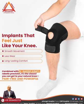 Pune, Health, Total Knee Replacement Surgeon In Pune  - Dr. Aashish Arbat