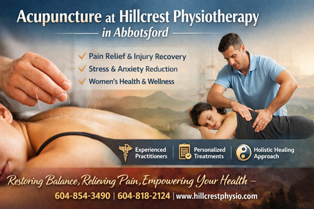 Toronto, Health, Acupuncture At Hillcrest Physiotherapy In Abbotsford