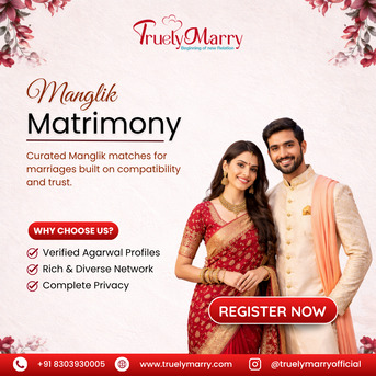 Mumbai, Marketing, Find Your Perfect Match: Trusted Manglik Matrimony By TruelyMarry