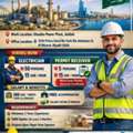 Need 50 Person Electrician & 05 Person Work Permit Receiver