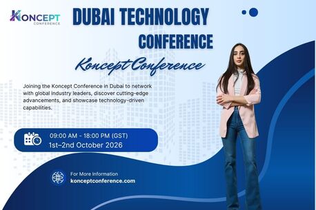 Dubai, Event Planning, Dubai Technology Conference &ndash; Join Koncept Conference 2026