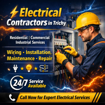 Mumbai, Business, Trusted Electrical Contractors In Trichy For Reliable And Professional Services