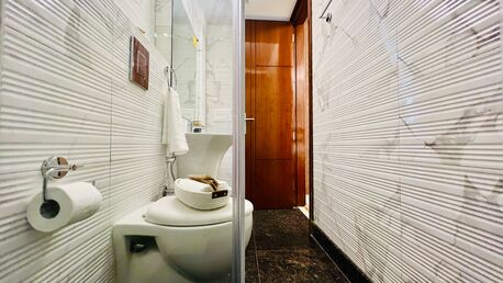 New Delhi, Apts/Flats Wanted, INR 16895/day,  Furnished,  3 BR,  2000 Sq. Feet,  BluO 3BHK Green Park, Private Garden Balcony, Lift