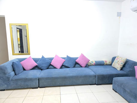 Riyadh, Furniture, SAR 800,  L Shape Sofa With Day Bed For Sale
