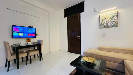 New Delhi, Apts/Flats Wanted, INR 5528/day,  Furnished,  Studio,  450 Sq. Feet,  BluO Classic Studio In Green Park