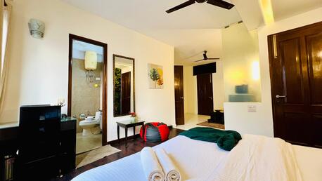 New Delhi, Apts/Flats Wanted, INR 5528/day,  Furnished,  Studio,  450 Sq. Feet,  BluO Classic Studio In Green Park
