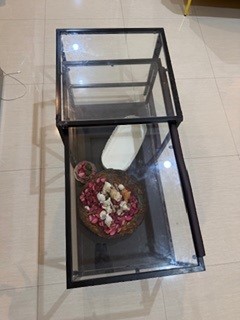 Riyadh, Furniture, SAR 100,  Ikea Black Metal Set Of Tables