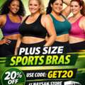 USD 25,  Plus Size Sports Bras In The USA - 20% OFF + Free Shipping