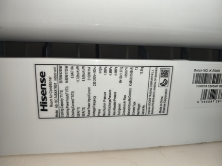 Hidd, Air Conditioners, BHD 150,  Hisense 1.5T Split AC  With 20meter Tube