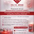 AMC - Annual Maintenance Contract For Fire Fighting, Fire Alarm & Fire Extinguisher Refill