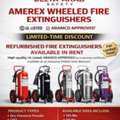 AMEREX, Aramco Approved, Wheeled Fire Extinguisher, Available In Dammam