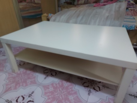 Jeddah, Furniture, SAR 110,  IKEA Coffee Table, White Colour, Clean, 118 X 78 Cm