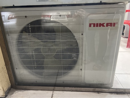 Khobar, Air Conditioners, SAR 1200,  Nikai 1.5 Ton Split Ac In Excellent Condition With Fitting