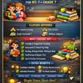Pre-school And Tuitions Are Available For Children From KG1 To Class 7