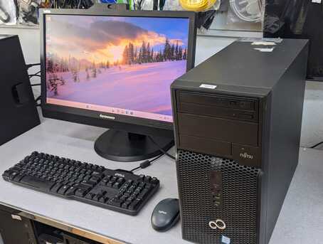 Manama, Computers, BHD 73,  Fujitsu Core I7 2.8GHz Computer Set RAM 8GB With Lenovo 22" Monitor Windows & Office Ready