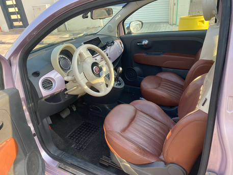 Riyadh, Vehicles, Cars & Trucks , SAR 29000,  Fiat 500,  2014,  Automatic,  157 KM,   Cabriolet