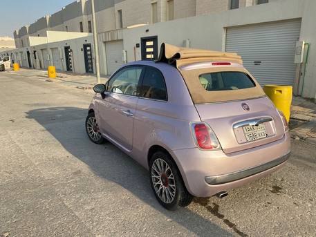 Riyadh, Vehicles, Cars & Trucks , SAR 29000,  Fiat 500,  2014,  Automatic,  157 KM,   Cabriolet