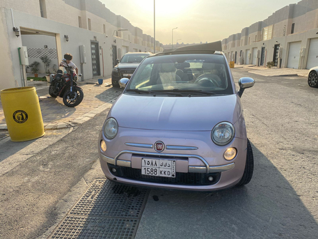 Riyadh, Vehicles, Cars & Trucks , SAR 29000,  Fiat 500,  2014,  Automatic,  157 KM,   Cabriolet