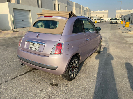 Riyadh, Vehicles, Cars & Trucks , SAR 29000,  Fiat 500,  2014,  Automatic,  157 KM,   Cabriolet