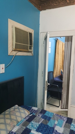 Jeddah, Apartments, Flats, Houses & Villas, Furnished,  1 BR,  Family Apartment &ndash; Aziziyah, Prince Majid Road View (5th Floor, Elevator)