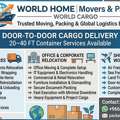 WORLD Movers Packers➡️Door To Door CARGO DELIVERY➡️With 20-40 FT Containers➡️ 0599988706.: