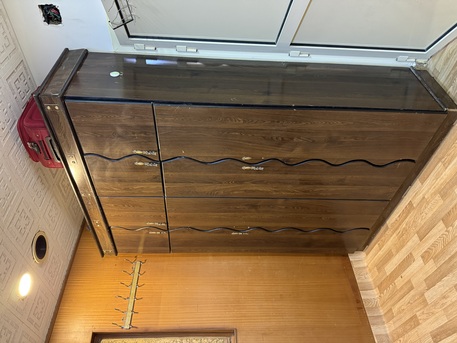 Al Malaz, Furniture, SAR 450,  Bed 🛌 & Wardrobe - Low Price