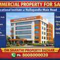 INR 450000000,  37927 Sq. Feet,  Sale Of Commercial Property With Educational Institue At Nallagandla Main Road