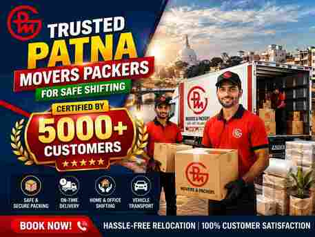 Mumbai, Relocation, Trusted Patna Movers Packers For Safe Shifting | Certified By 5000+ Customers