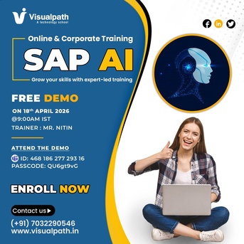 Hyderabad, Lessons Offered, Discover How Artificial Intelligence Is Transforming The SAP Ecosystem. Trainer: Mr. Nitin