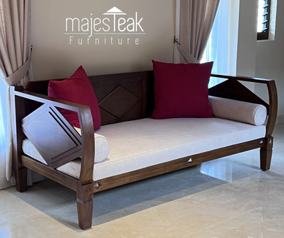 Kuala Lumpur, Furniture, MYR 2800,  Teak Diamond Daybed -Modern