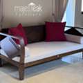 MYR 2800,  Teak Diamond Daybed -Modern
