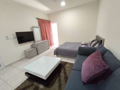 Manama, Apartments, Flats, Houses & Villas, BHD 170/year,  1 BR,  Isatown:- Furnished Studio Flat On Rent With Ewa..