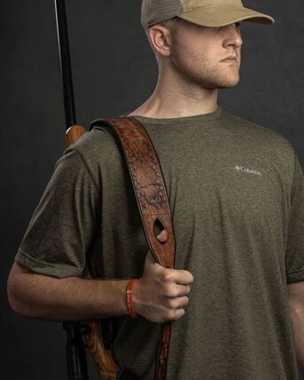 Austin, Business, Custom Leather Sling For Rifle