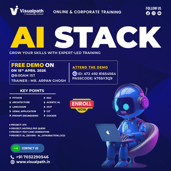 Hyderabad, Education, AI Stack Online Training Free Demo &ndash; Enroll Today
