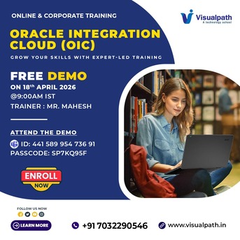 Hyderabad, Education, Oracle Integration Cloud Free Demo &ndash; Register