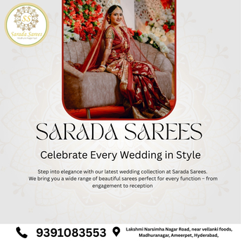 Hyderabad, Fashion & Design, Bridal Sarees In Ameerpet