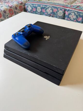 Riyadh, Electronics, SAR 850,  PS4 Pro 1TB (4K) + Controller + Game &mdash; Ready To Play