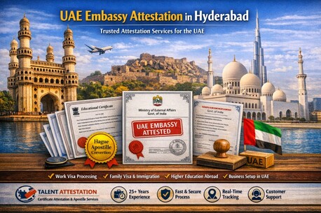 Hyderabad, Legal, UAE Embassy Attestation In Hyderabad