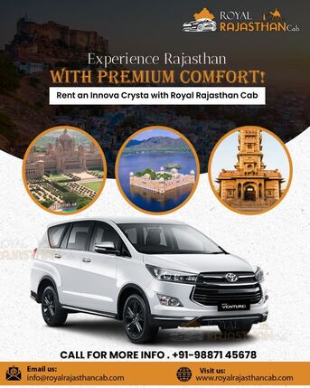 Jaipur, Travel, Innova Crysta Rental Jaipur | Book Your Ride Now