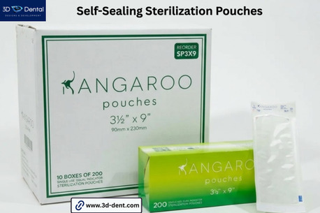 New York, Health, Improve Clinic Safety With Kangaroo Dental Sterilization Pouches