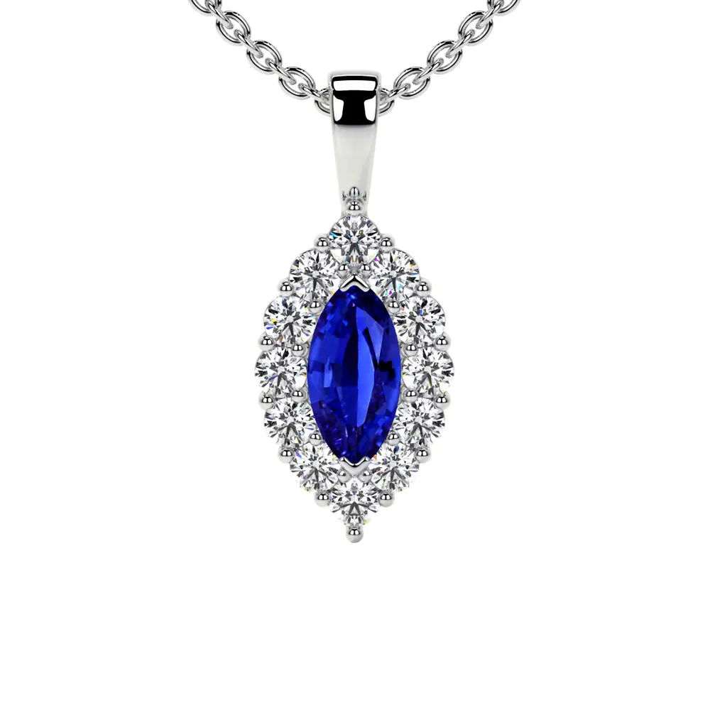 New York, Jewelry, USD 2271,  Shop Luxury Sapphire Necklaces Collection