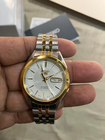 Riyadh, Clothing & Accessories, SAR 830,  SR830 Brand New Seiko 5 Automatic 21 Jewels Watch For Sale. Purchased On 08.04.2026.