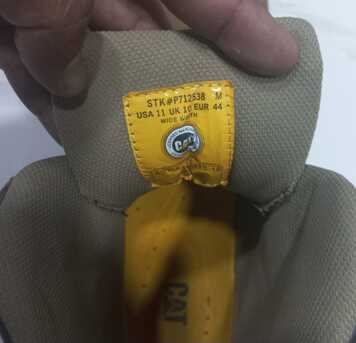 Riyadh, Clothing & Accessories, SAR 170,  Sr170 New Cat Safety Shoes Size 44 For Sale