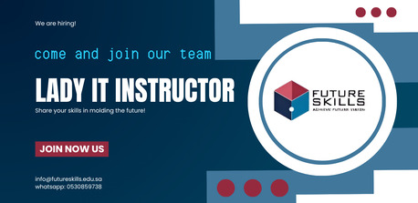 Dammam, Jobs, LADY IT Instructor - Arabic